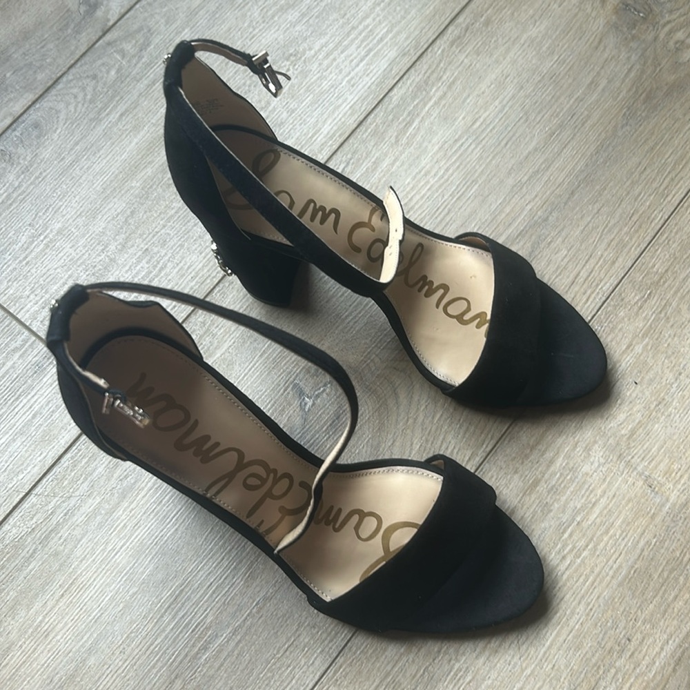 NWOB Sam Edelman yaro 2 beaded bee and dragonfly heels 10 - Picture 4 of 7